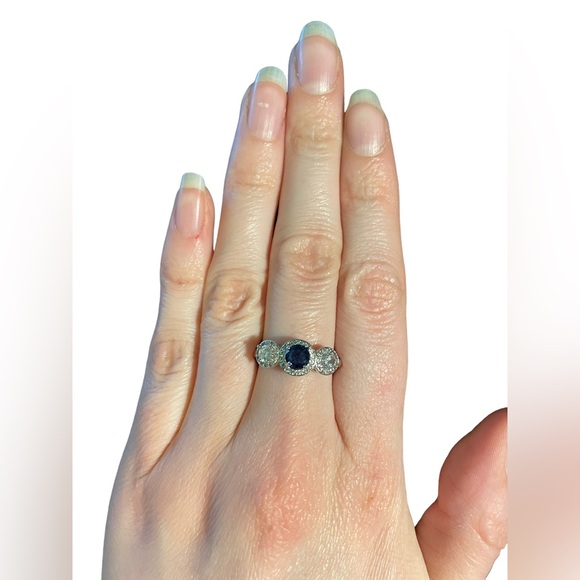 Past, Present, Future Blue Ring - Picture 4 of 4